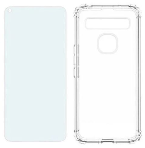 Verizon Clear Phone Case and Blue Light Screen Protector for TCL 10 5G UW - Clear by Verizon - Refurbished - Good condition - US$19.99