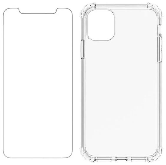 Verizon Clear Phone Case and Screen Protector for iPhone 11 Pro - Clear by Verizon - Refurbished - Good condition - US$20.98