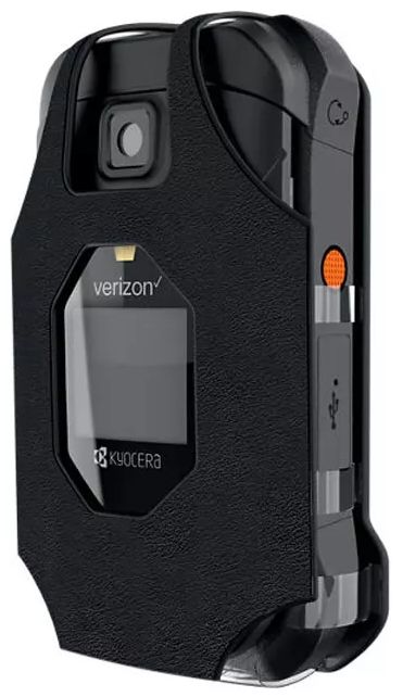 Verizon Fitted Phone Case for Kyocera DuraXV Extreme - Black by Verizon - Refurbished - Good condition - Image 2