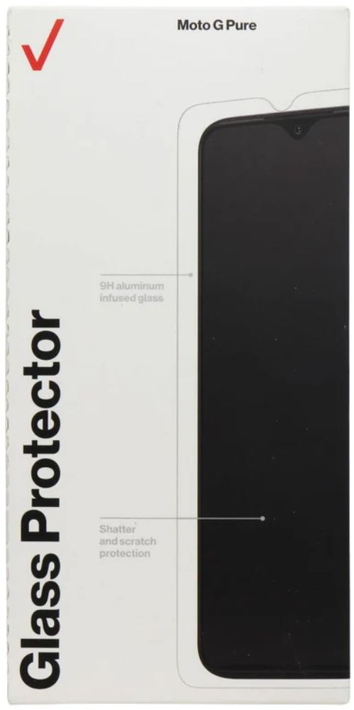 Verizon Glass Screen Protector for Motorola Moto G Pure - Clear by Verizon - Refurbished - Brand New condition - US$8.78