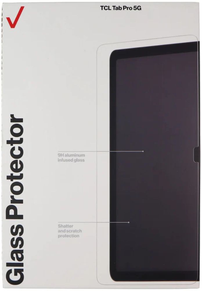 Verizon Glass Screen Protector for TCL Tab Pro 5G - Clear by Verizon - Refurbished - Brand New condition - US$8.78