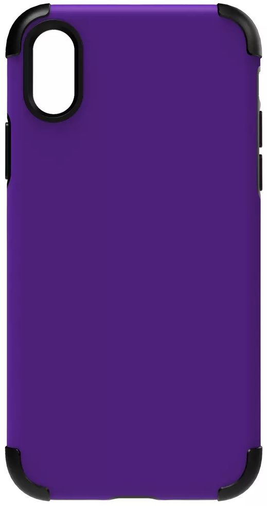 Verizon Rubberized Slim Phone Case for iPhone XR - Purple by Verizon - Refurbished - Good condition - US$20.98