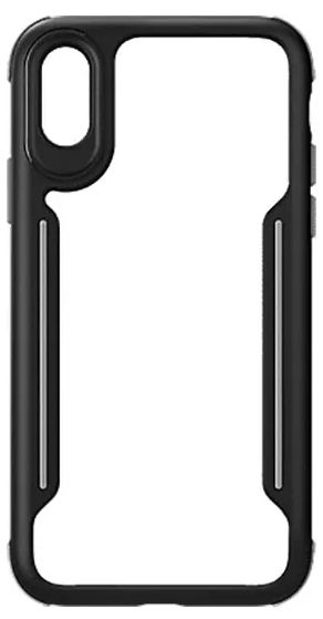 Verizon Slim Guard Clear Grip Phone Case for iPhone XR - Black/Grey by Verizon - Refurbished - Good condition - US$20.98