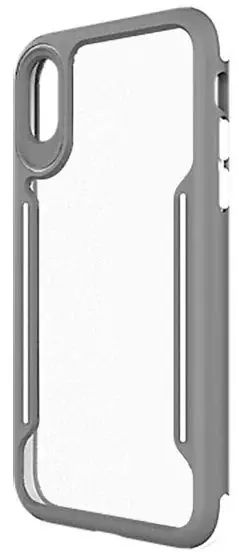 Verizon Slim Guard Clear Grip Phone Case for iPhone XR - Grey/White by Verizon - Refurbished - Very Good condition - Image 2