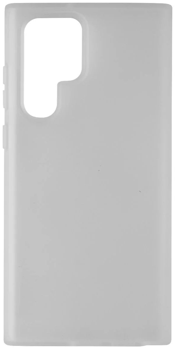 Verizon Slim Hardshell Phone Case for Samsung Galaxy S22 Ultra 5G - Clear/Frost by Verizon - Refurbished - Brand New condition - US$8.78