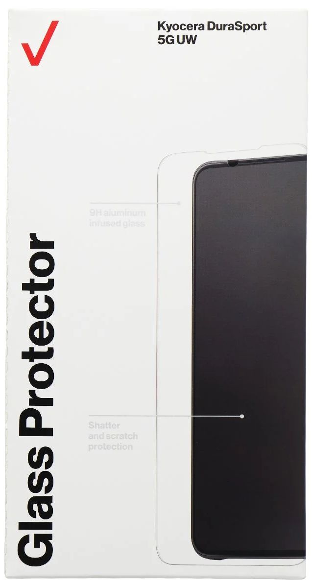 Verizon Tempered Glass Screen Protector for Kyocera DuraSport 5G UW - Clear by Verizon - Refurbished - Brand New condition - US$11.38