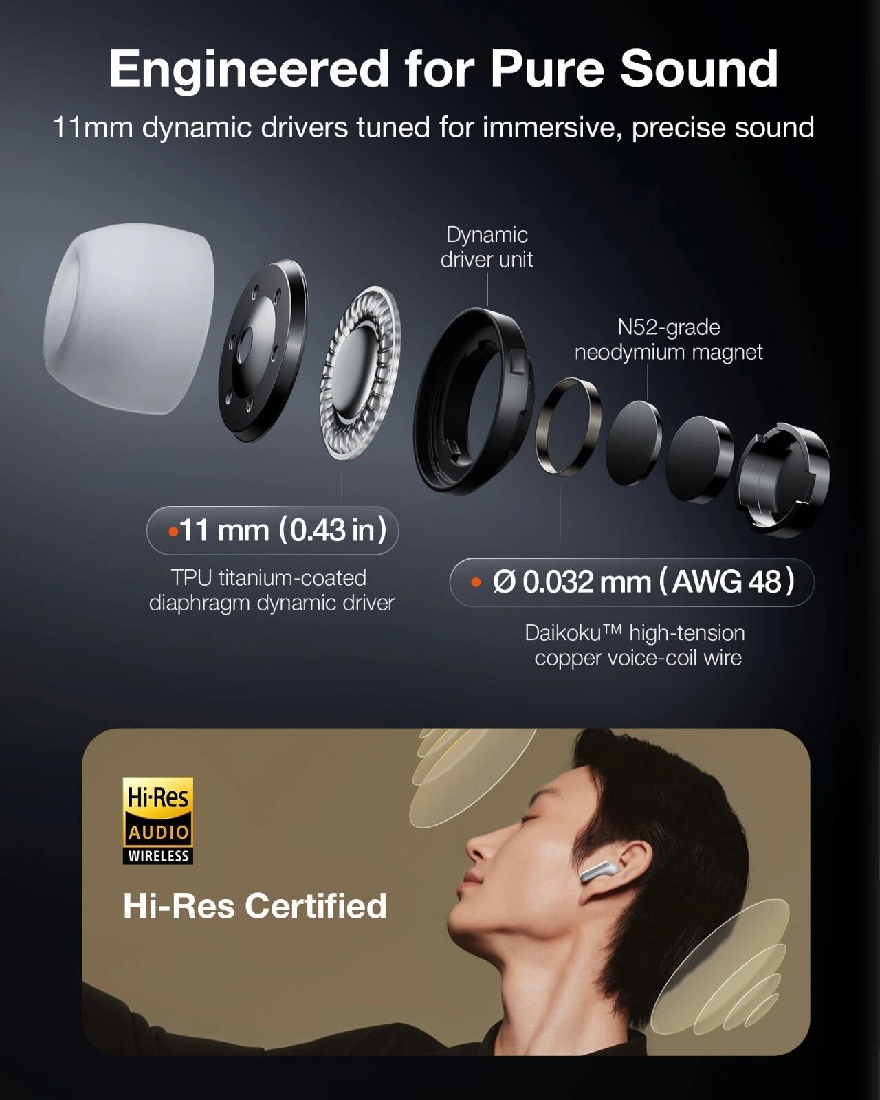 viaim RecDot AI Note Taking Recorder Wireless Earbuds - Black by viaim - Image 10