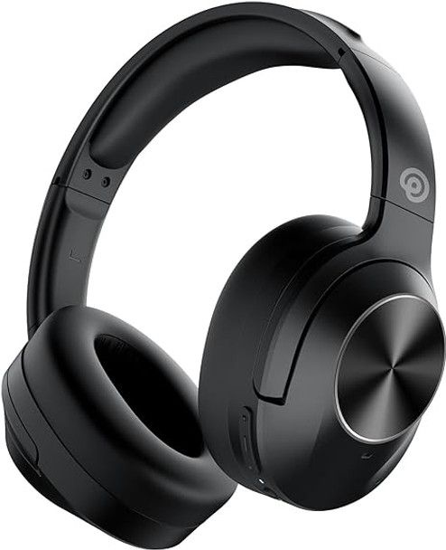 Vibeadio E11 Hybrid Active Noise Cancelling Wireless Headphones - Black by Vibeadio - Refurbished - Very Good condition - US$32.29