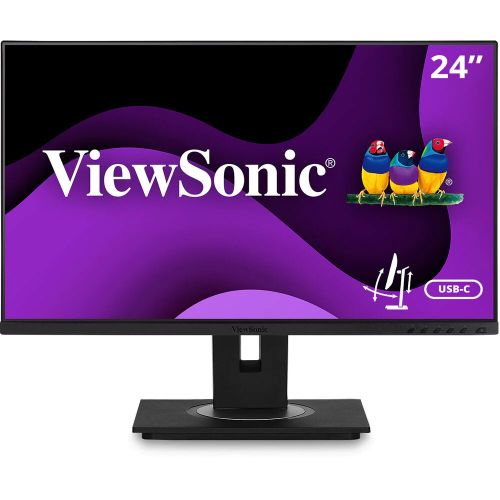 ViewSonic VG2455 IPS Monitor 24" - Black - 24 Inch by ViewSonic - Refurbished - Very Good condition - US$319.99