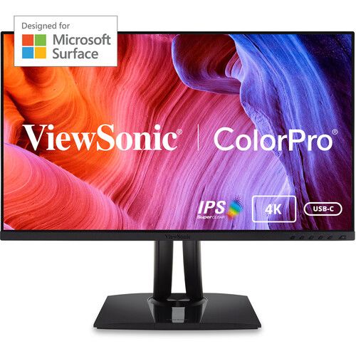 ViewSonic VP275-4K Monitor 27" - Black - 27 Inch by ViewSonic - Refurbished - Very Good condition