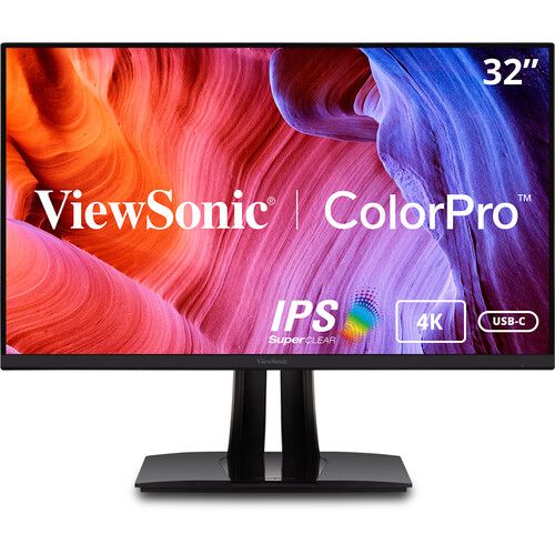 ViewSonic VP3256-4K Monitor 32" - Black - 32 Inch by ViewSonic - Refurbished - Very Good condition - US$1085.98