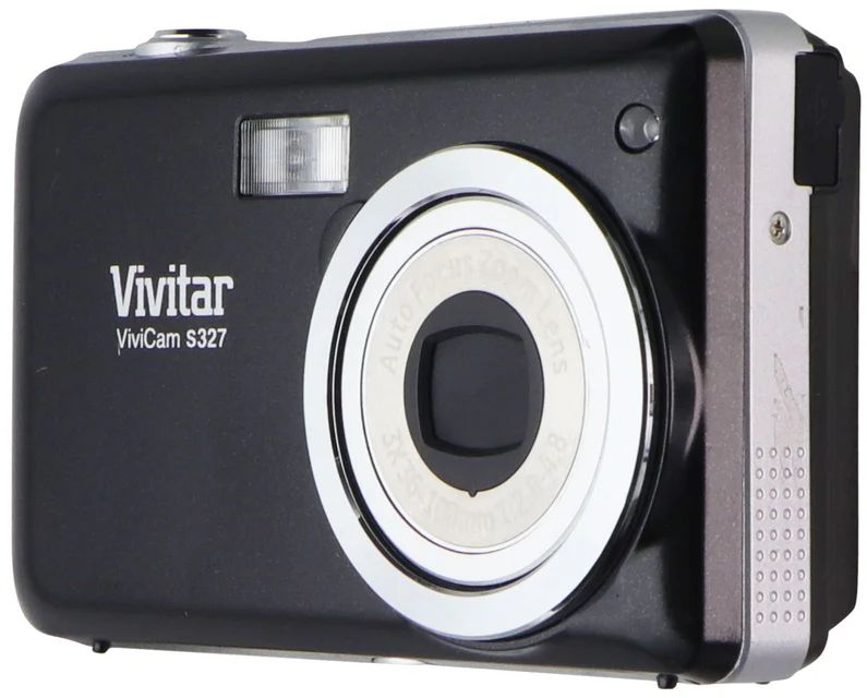 Vivitar ViviCam S327 16.1MP High Def Digital Camera - Black by Vivitar - Refurbished - Very Good condition - US$18.98