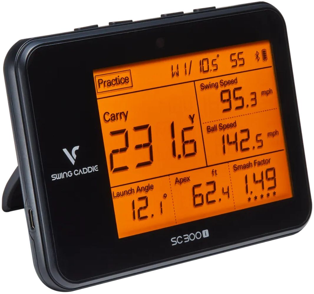 Voice Caddie Swing Caddie SC300i Portable Golf Launch Monitor - Black by Voice Caddie - Image 3