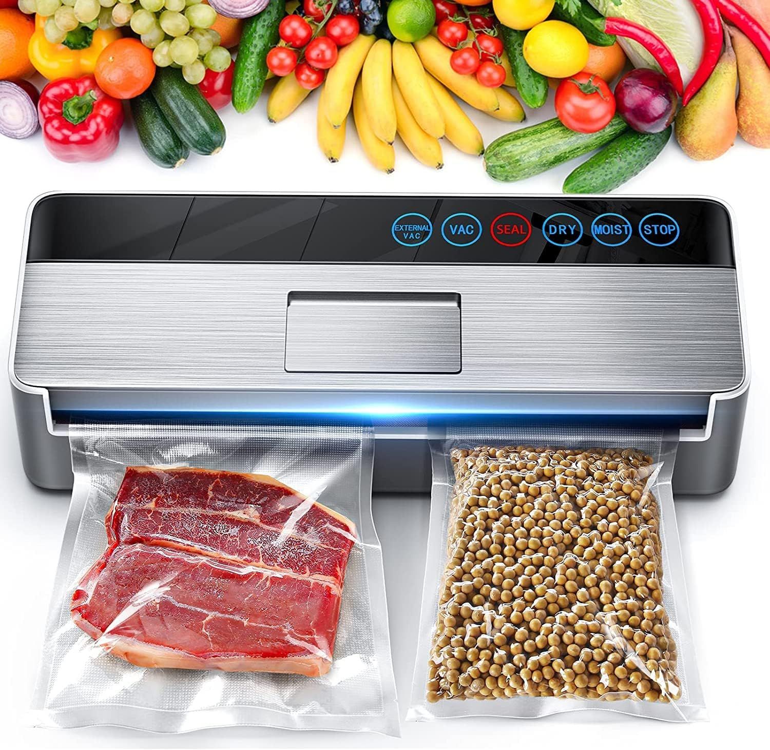VSDK Vacuum Sealer Machine V8111 - Silver by VSDK - Refurbished - Very Good condition - US$80.91