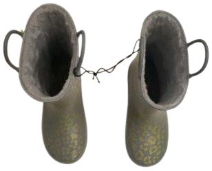 Western Chief Fancy Feline Rain Boots - Grey/Green by Western Chief - Image 4