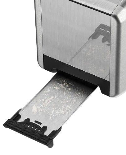 Whall KST022GU 1.5" Wide Slot with 6 Bread Shade Setting Toaster - Stainless Steel by Whall - Image 2