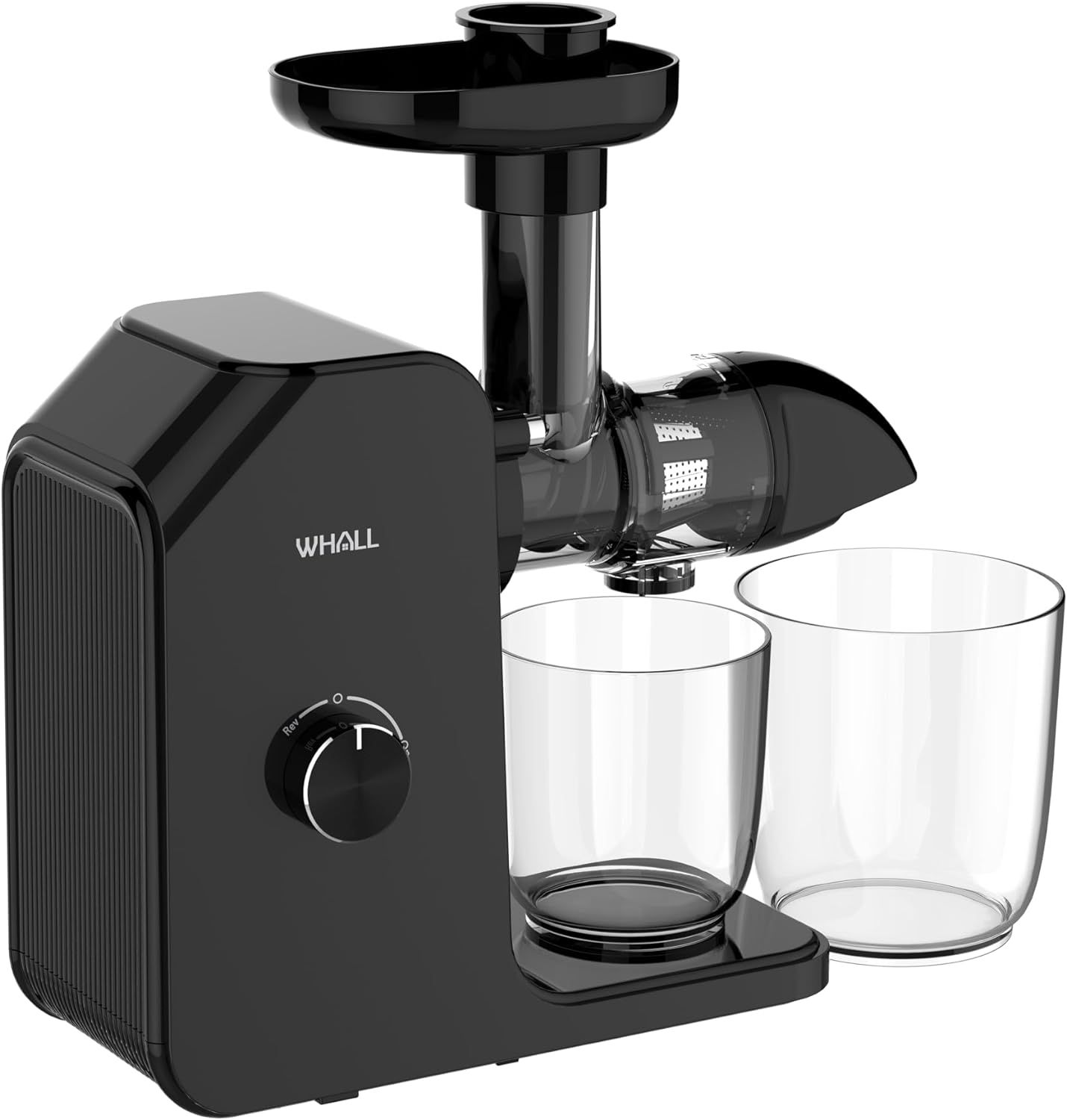 Whall ZM1512 Slow Masticating Juicer Machines - Black by Whall - Refurbished - Very Good condition - US$80.12