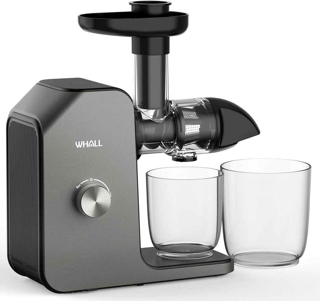 Whall ZM1512 Slow Masticating Juicer Machines - Grey by Whall - Refurbished - Very Good condition - US$77.13