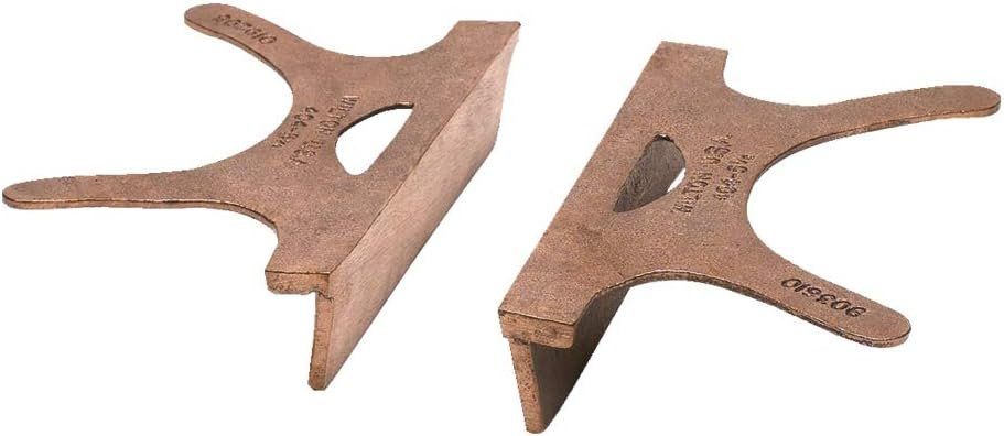 Wilton 404-6 Copper Vise Jaw Pads 6" (24408) - Brown by Wilton - Refurbished - Premium condition - US$169.93