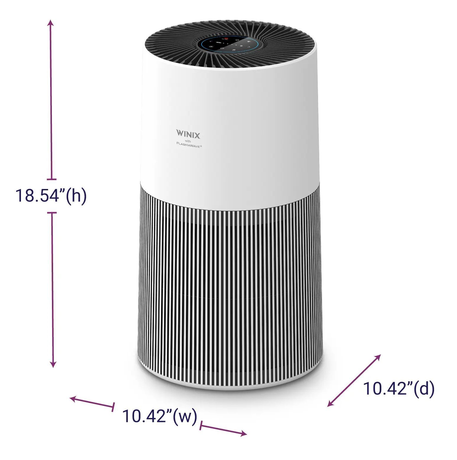Winix C610 Refurbished Air Purifier for Large Rooms with True HEPA Filter - White by Winix - Image 5