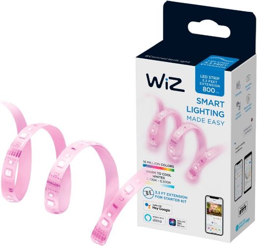 WiZ LED Strip Extension 3.3ft - White by WiZ - Refurbished - Excellent condition - US$7.98