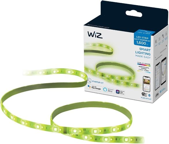 WiZ LED Strip Starter Kit 2M - White by WiZ - Refurbished - Very Good condition - US$20.98