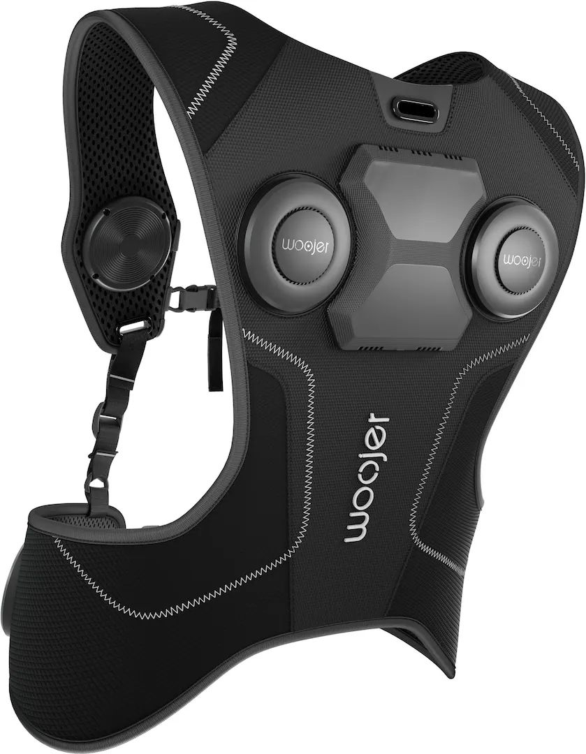 Woojer Woojer VEST 4 Haptic Gaming Vest - Black by Woojer - Image 4