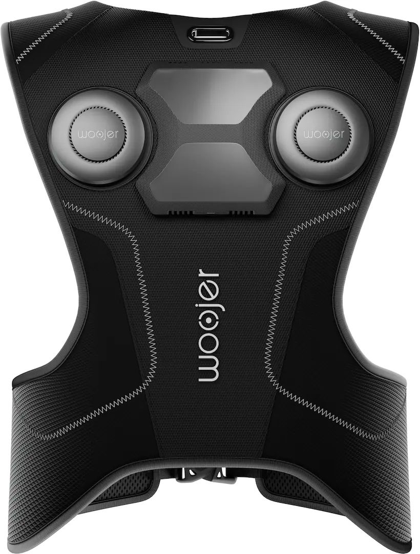 Woojer Woojer VEST 4 Haptic Gaming Vest - Black by Woojer - Image 5