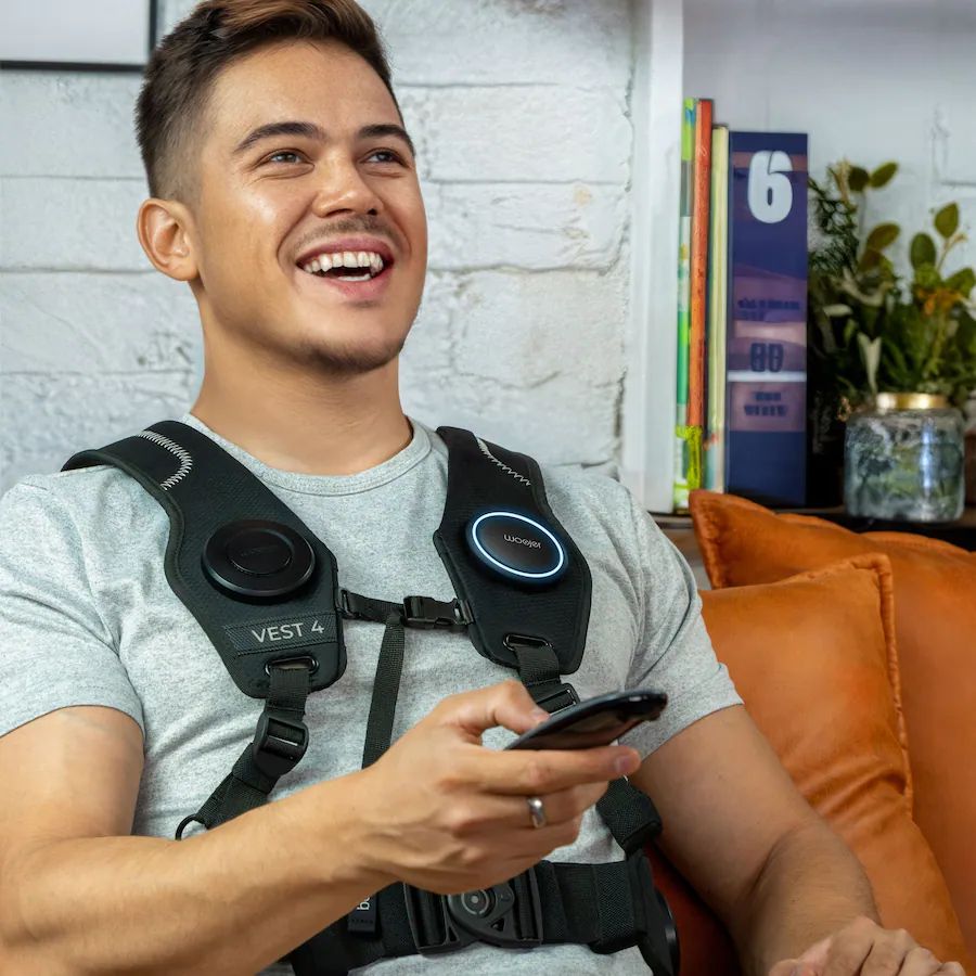 Woojer Woojer VEST 4 Haptic Gaming Vest - Black by Woojer - Image 9