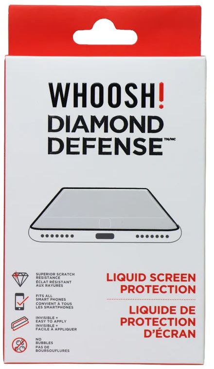 Woosh! Diamond Defense Liquid Screen Protection for Smartphones - Clear by Woosh! - Refurbished - Brand New condition - US$11.04