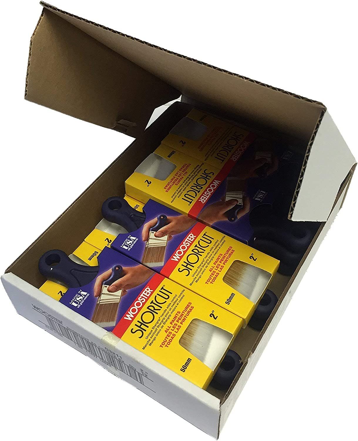 Wooster Brush Q3211-2 Shortcut Angle Sash Paint Brush 2-Inch (24 Pack) - Blue by Wooster Brush - Refurbished - Premium condition - US$97.60