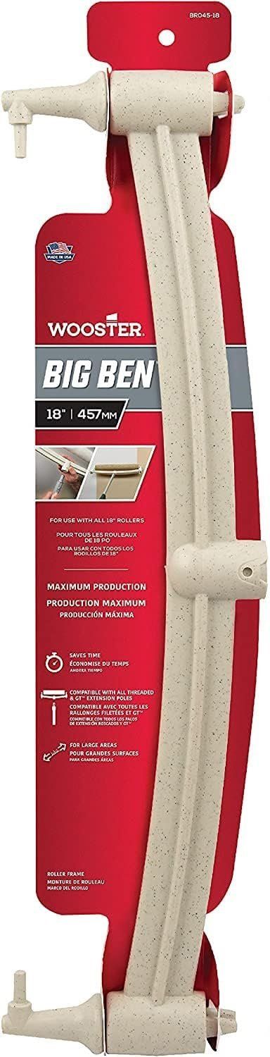 Wooster Brush Wooster BR045 18" Big Ben Roller Frame (10-Pack) - Cream by Wooster Brush - Refurbished - Premium condition - US$170.91
