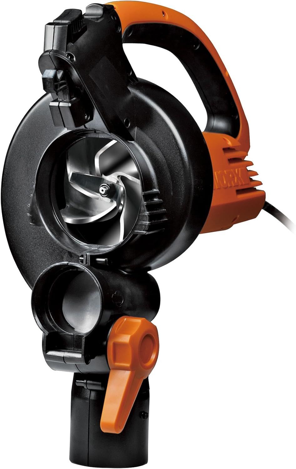 Worx WG505 Trivac 12 Amp 3-in-1 Leaf Blower - Black/Orange by Worx - Image 3