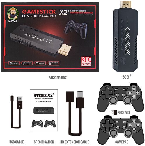 Blagaming Refurbished X2 Game Stick 4K GD10 Plus YE Retro Video Gaming Console HD ...