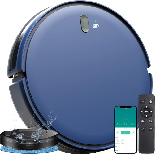 XIEBro K10 2-in-1 Robot Vacuum and Mop with 2000Pa Max Suction - Blue by XIEBro - Refurbished - Very Good condition - US$100.99