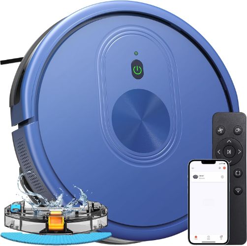XIEBro Robot 3 in 1 Robotic Vacuum and Mop Combo - Blue by XIEBro - Refurbished - Very Good condition - US$102.43