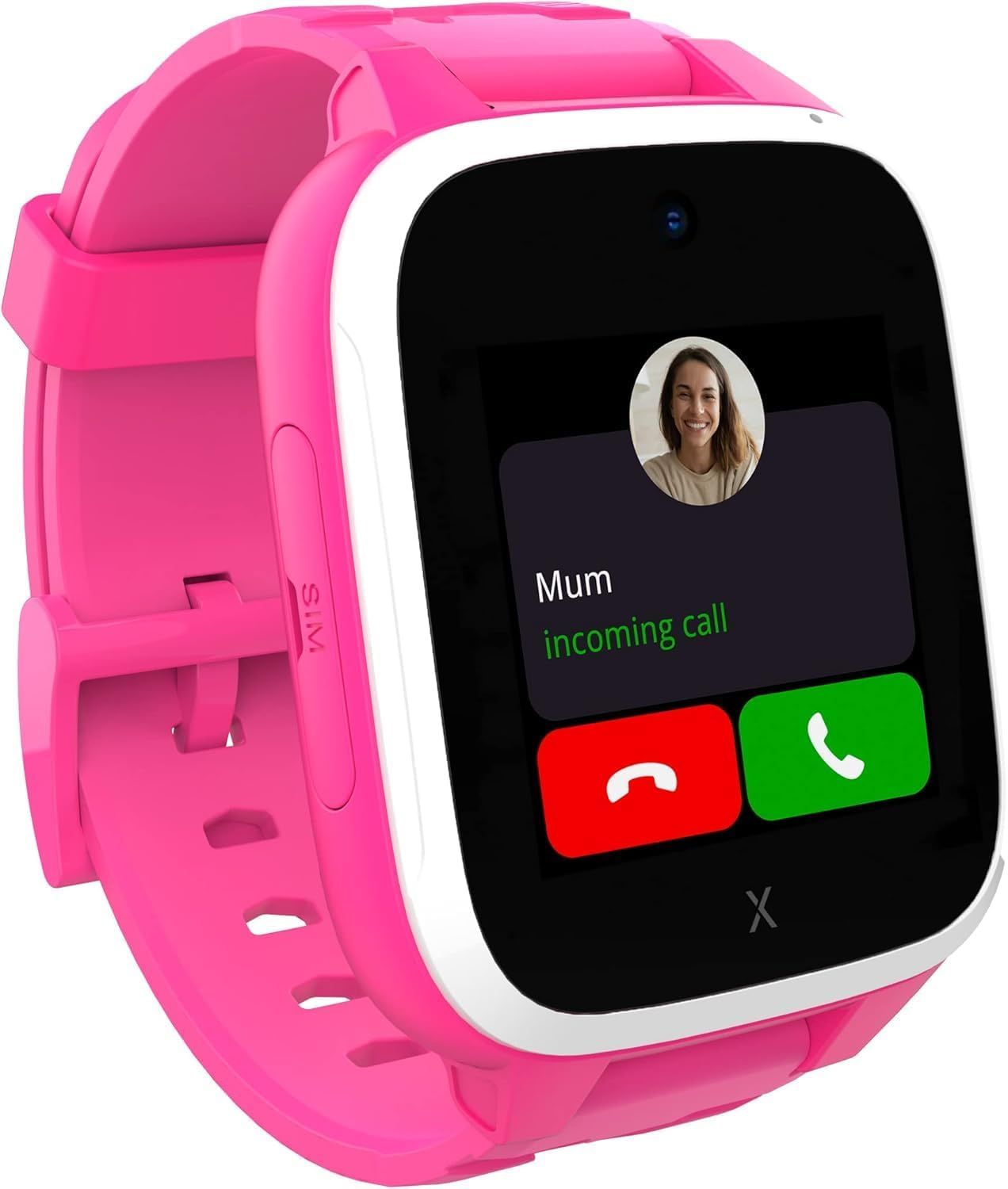 Xplora XGO3 Kids Smartwatch - 128MB - 33mm - Pink Plastic Case with Pink Silicone Silicone Band by Xplora - Refurbished - Very Good condition - Image 3