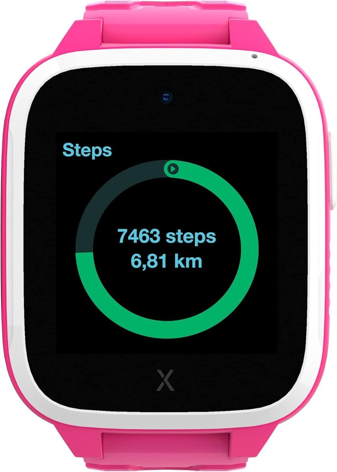 Xplora XGO3 Kids Smartwatch - 128MB - 33mm - Pink Plastic Case with Pink Silicone Silicone Band by Xplora - Refurbished - Very Good condition - Image 4