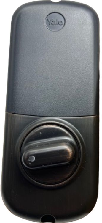 Refurbished Yale YRD110 Security Keyless Push Button Deadbolt Z-Wave ...