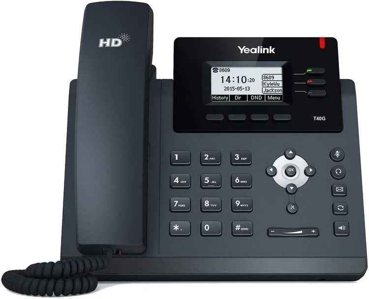 Yealink T40GB IP Phone (Verizon Edition) - Black by Yealink - Refurbished - Like New condition - US$101.44