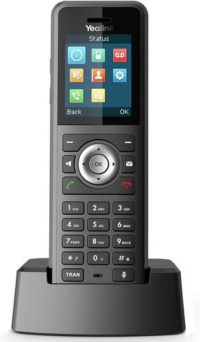 Yealink W59VR Cordless Ruggedized DECT IP Phone - Black by Yealink - Refurbished - Like New condition - US$141.97
