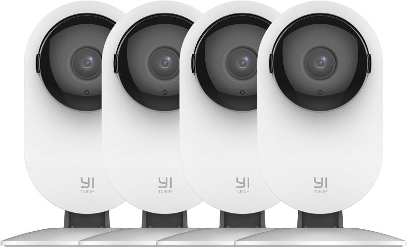 YI 4pc Security Home Camera - White by Yi - Refurbished - Very Good condition - US$81.49