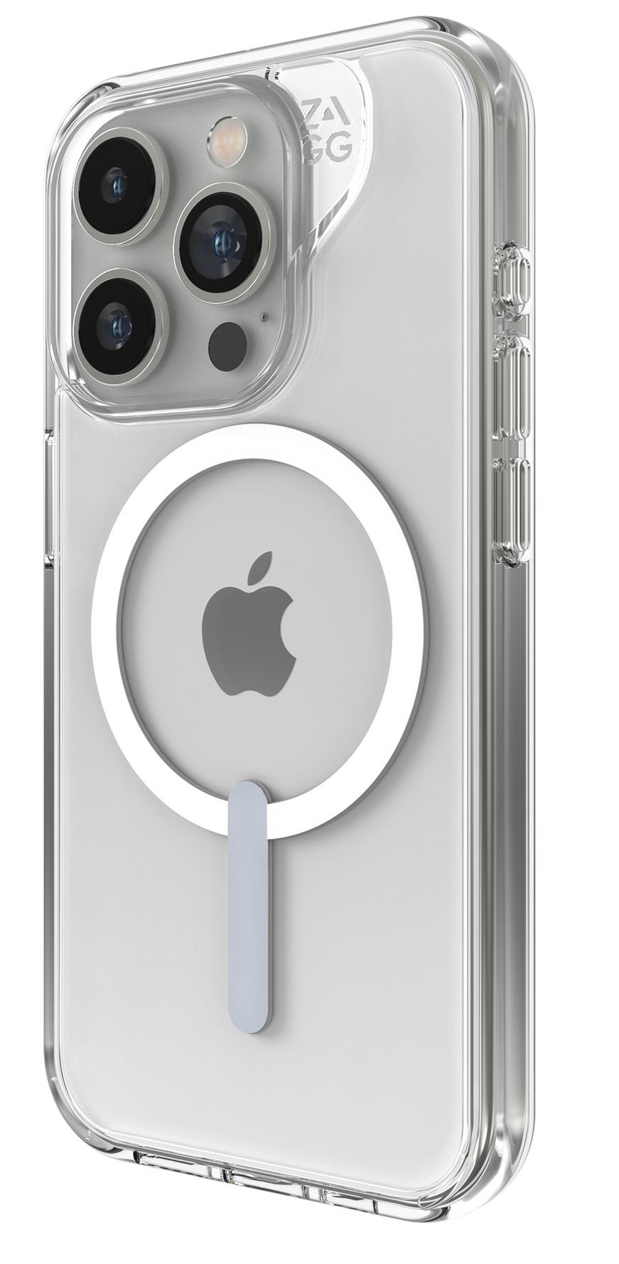 Zagg Crystal Palace Protect Case for MagSafe for iPhone 15 Pro Max - Clear by Zagg - Refurbished - Very Good condition - US$8.78