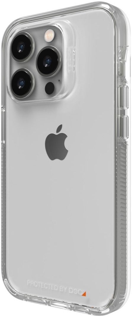 Zagg Crystal Palace Series Hard Phone Case for iPhone 14 Pro - Clear by Zagg - Refurbished - Very Good condition - US$10.08