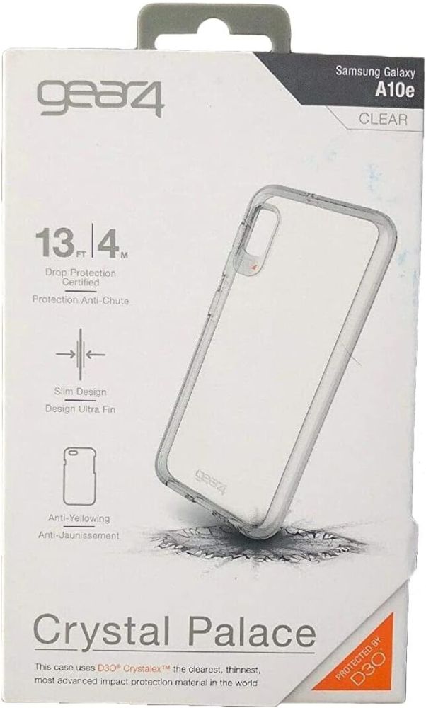 ZAGG Crystal Palace Series Hybrid Phone Case for Samsung Galaxy A10e - Clear by ZAGG - Refurbished - Brand New condition - US$10.03