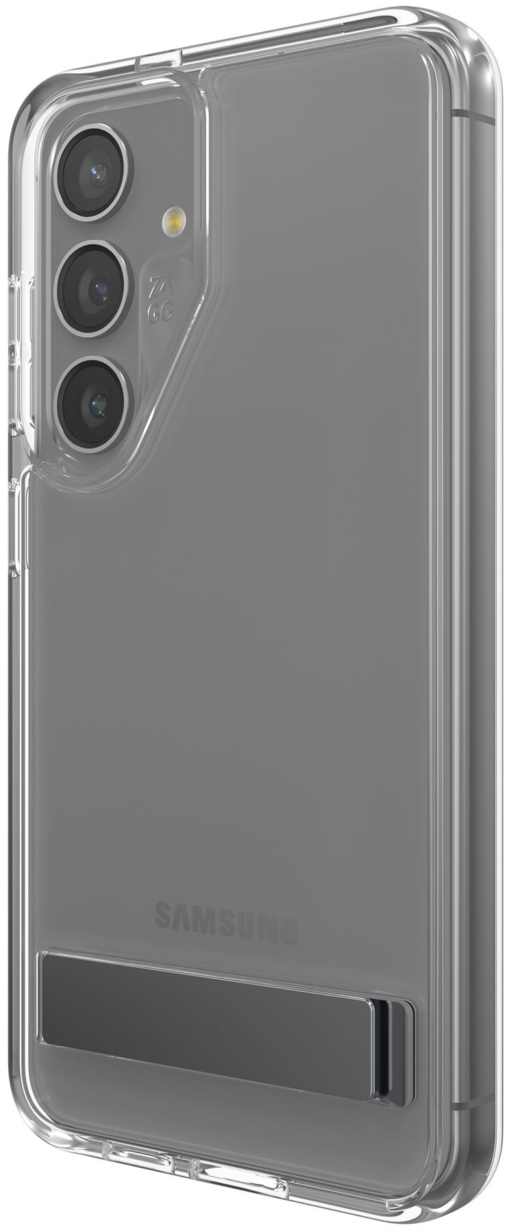 Zagg Crystal Palace Series Phone Case with Kickstand for Samsung Galaxy S24 - Clear by Zagg - Refurbished - Brand New condition - US$15.75