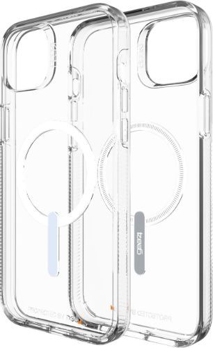 Zagg D3O Crystal Palace Clear Snap Phone Case with MagSafe for iPhone 14 Plus - Clear by Zagg - Refurbished - Brand New condition - Image 2