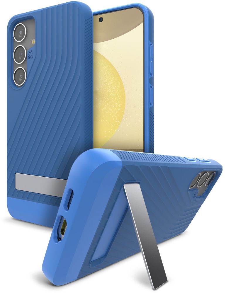 ZAGG Denali Phone Case with Stand for Samsung Galaxy S24+ - Cobalt Blue - Brand New by ZAGG - Refurbished - Brand New condition - US$13.09