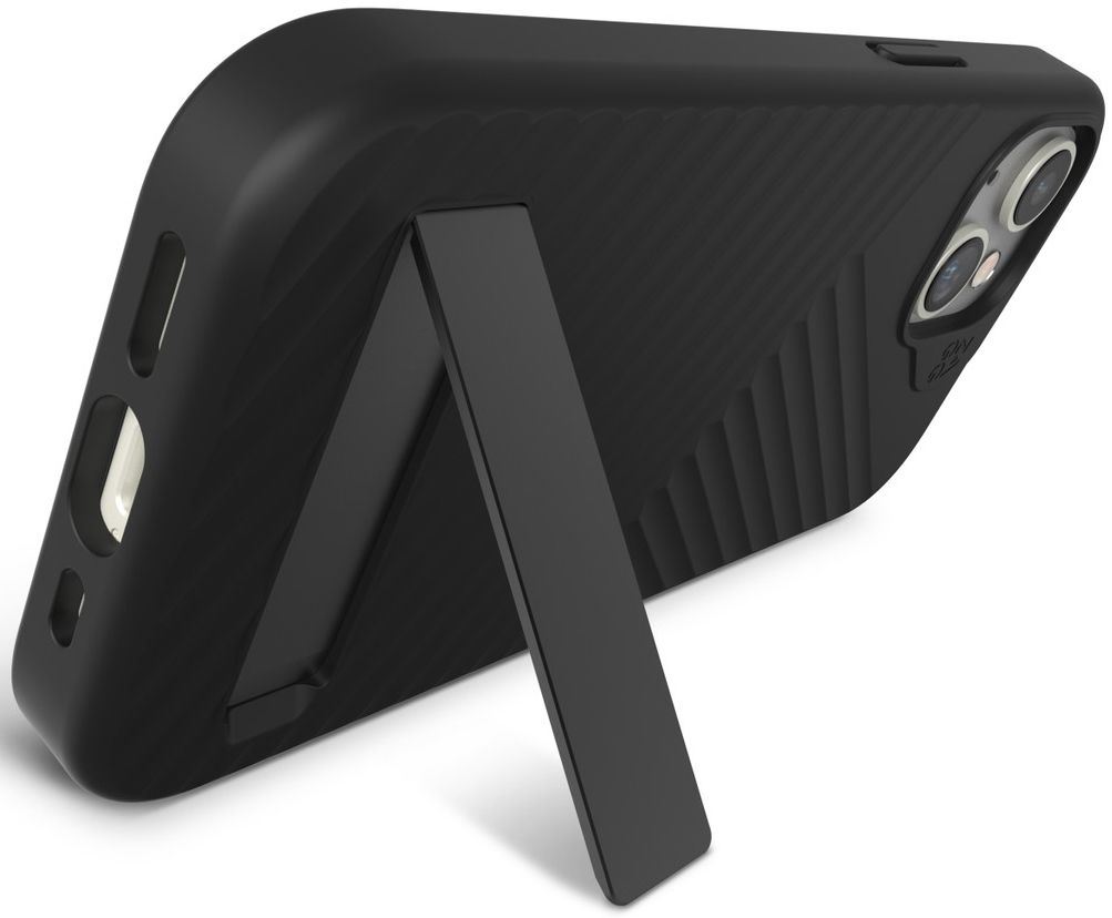 ZAGG Denali Snap with Kickstand Phone Case for iPhone 15 - Black by ZAGG - Refurbished - Brand New condition - Image 3
