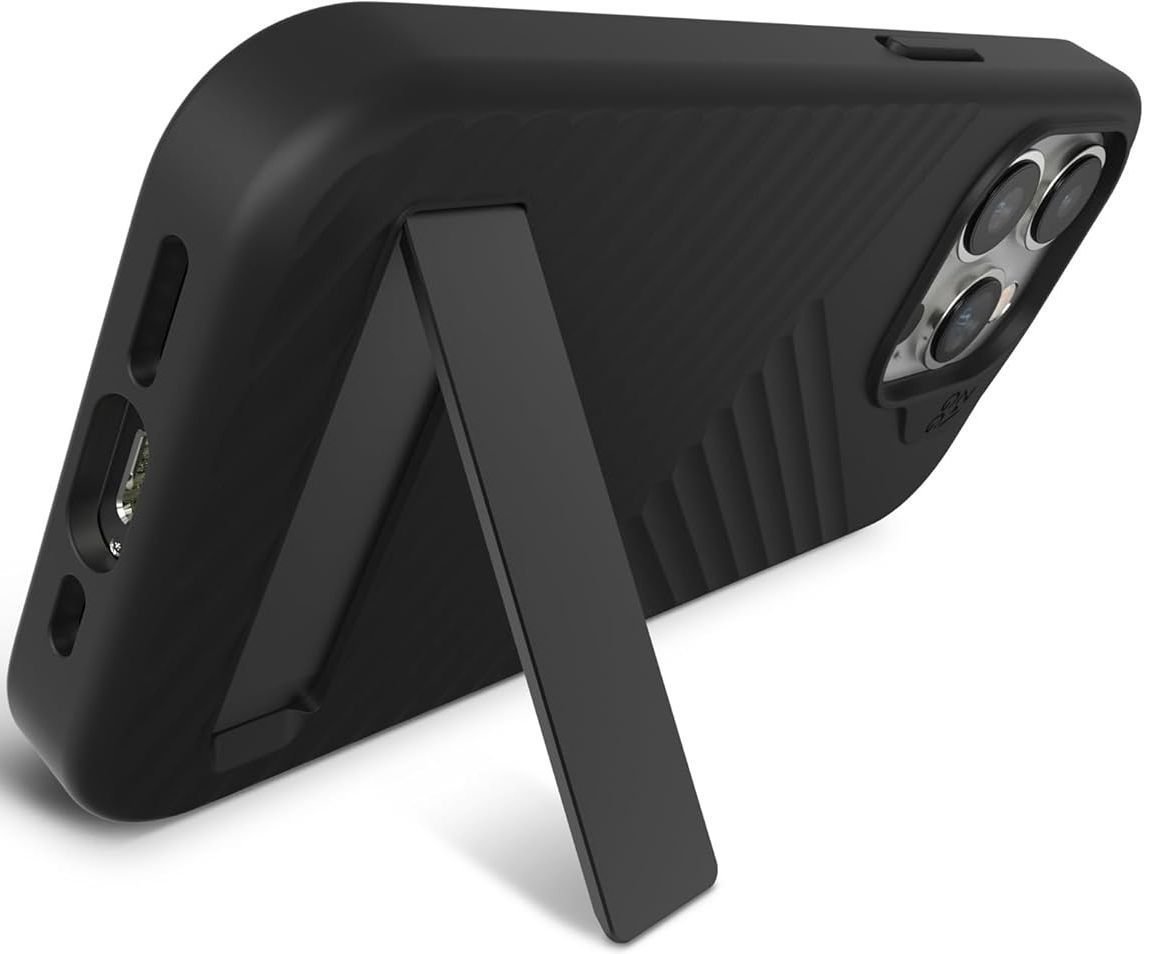 Zagg Denali Snap with Kickstand Phone Case for iPhone 15 Pro - Black by Zagg - Image 4